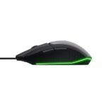 Trust GXT 121 Felox+ Mouse da gioco con 6 pulsanti - Regolabile fino a 10.000 dpi - Luce LED RGB - Cuscinetti antiscivolo - 42x70x131 mm - Colore nero - immagine 4