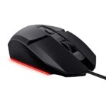 Trust GXT 121 Felox+ Mouse da gioco con 6 pulsanti - Regolabile fino a 10.000 dpi - Luce LED RGB - Cuscinetti antiscivolo - 42x70x131 mm - Colore nero - immagine 5