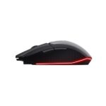 Trust GXT 122 Felox+ Mouse da gioco wireless con 7 pulsanti - Bluetooth - Regolabile fino a 12.000 dpi - Luce LED RGB - Ricaricabile - Cuscinetti antiscivolo - 42x70x131 mm - Colore nero - immagine 4