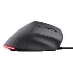 Trust GXT 145 Rexxa Mouse da gioco ergonomico con 10 pulsanti - Regolabile fino a 12.800 dpi - Luce LED RGB - Multidispositivo - 59x79x120 mm - Colore nero - immagine 3