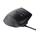 Trust GXT 145 Rexxa Mouse da gioco ergonomico con 10 pulsanti - Regolabile fino a 12.800 dpi - Luce LED RGB - Multidispositivo - 59x79x120 mm - Colore nero - immagine 5