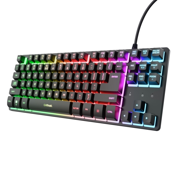 Trust GXT 833 Thado Tastiera da gioco con cavo da 1