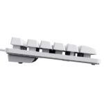 Trust GXT 833W Thado Tastiera da gioco con cavo da 1,5 m - Formato TKL - Illuminazione RGB - Piedini antiscivolo - 87 tasti - Anti-ghosting - Multipiattaforma - 40x135x359 mm - Colore bianco - immagine 3