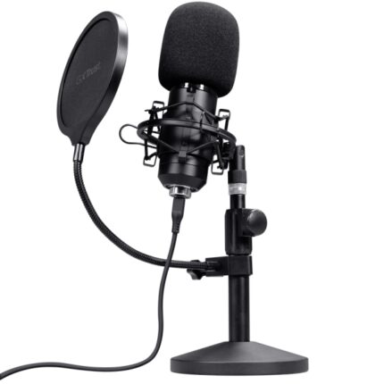 Trust GXT 269 Emita II Microfono da studio - Cavo USB da 2