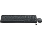 Logitech MK235 Pack Wireless Tastiera + Mouse a 3 pulsanti - Utilizzo ambidestro - Colore nero - immagine 2