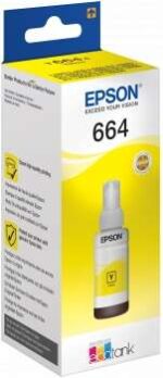 Epson T6644 Giallo Bottiglia di inchiostro originale - C13T664440 - immagine 2