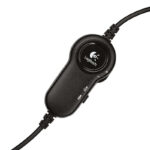 Logitech H151 Cuffie con microfono - Microfono girevole - Comandi sul cavo - Archetto regolabile - Connettore jack da 3,5 mm - Cavo da 1,80 m - Colore nero - immagine 5