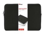 Trust Primo Custodia per laptop fino a 15,6" - Scomparto imbottito - Morbida e leggera - Neoprene viscoelastico - Colore nero - immagine 5