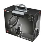 Trust Gaming GXT 252 Emita Microfono Cardioide USB - Supporto in metallo - Cavo da 1,80 m - Colore nero - immagine 5