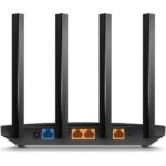 TP-Link Archer AX12 Dual Band Wireless Router AX1500 WiFi 6 - 4 porte RJ-45 - 4 antenne esterne - Nero - immagine 3