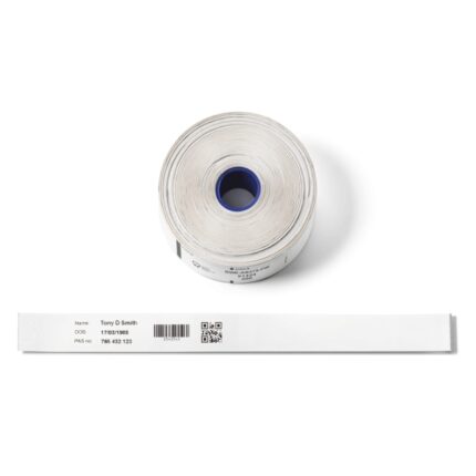 Brother Confezione da 5 rotoli di braccialetti identificativi per adulti - 200 braccialetti per rotolo - dimensioni 279mmx25mm