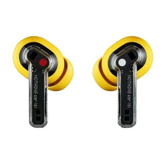 Cuffie Bluetooth Nothing Ear (a) TWS - Cancellazione attiva del rumore - Tecnologia Clear Voice - Ricarica rapida - Giallo