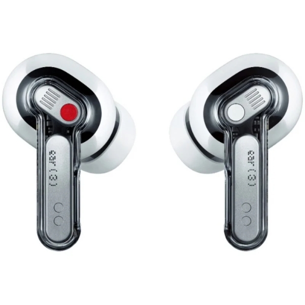Cuffie Bluetooth TWS Nothing Ear (3) - Cancellazione del rumore ANC - Driver dinamico da 12 mm - Fino a 38 ore di riproduzione - Bianco