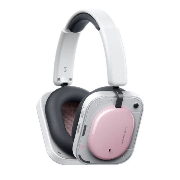 Cuffie Bluetooth Nothing Headphone (a) - Cancellazione del rumore ANC - Driver da 40 mm - Fino a 135 ore di riproduzione - Rosa