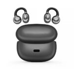 Cuffie Energy Sistem ChicPods True Wireless - Bluetooth 5.4 - 23 ore di autonomia - Tecnologia Open Sound - Microfono con riduzione del rumore - Assistente vocale integrato - Design curvo - Colore nero - immagine 3