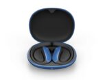 Energy Sistem PulseFit Cuffie sportive senza fili - Bluetooth 5.4 - Protezione contro il sudore e gli spruzzi d'acqua - Fit sicuro per una vestibilità confortevole - Chiamate stereo - Durata della batteria di 22 ore - Assistente vocale integrato - Colore blu