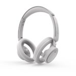 Cuffie Bluetooth Energy Sistem Open Design - Tecnologia audio aperta - Design ergonomico - Connessione multipoint - Fino a 40 ore di batteria - Microfono con riduzione del rumore ENC - Assistente vocale - Colore bianco