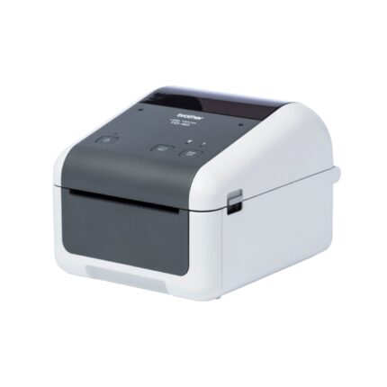Brother TD-4425DN Stampante termica per etichette - Risoluzione 203 ppp - Velocità 203 mm/s - Connettività di rete integrata - Colore bianco/grigio