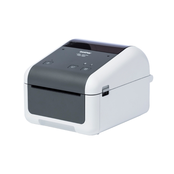 Brother TD-4425DN Stampante termica per etichette - Risoluzione 203 ppp - Velocità 203 mm/s - Connettività di rete integrata - Colore bianco/grigio