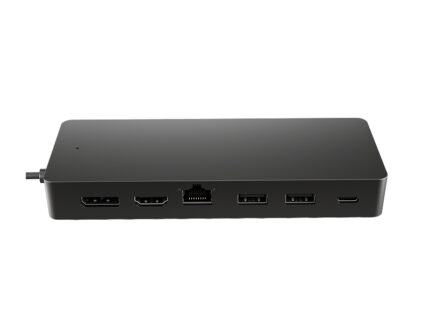 Hub multiplo USB-C HP 7-in-1 - 2 porte USB-A + 2 porte USB-C + 1 porta Display + 1 HDMI + 1 RJ45 - Plug & Play