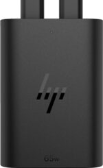 Caricatore HP USB-C GaN 65W - 2 porte di ricarica simultanea - Design compatto e leggero - Nero - immagine 3