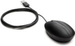 Mouse laser USB HP 320M - Sensore regolabile a 1200 DPI - Design ergonomico ambidestro - 3 pulsanti con rotella di scorrimento - Plug & Play - Colore nero - immagine 3