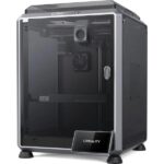 Stampante 3D chiusa Creality K1C - Dimensioni 22x22x25cm - Alloggiamento in lega di alluminio e vetro - Interfaccia utente intelligente - Velocità fino a 600 mm/s