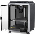 Stampante 3D chiusa Creality K1C - Dimensioni 22x22x25cm - Alloggiamento in lega di alluminio e vetro - Interfaccia utente intelligente - Velocità fino a 600 mm/s - immagine 2