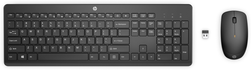 HP 235 Tastiera e mouse wireless combinati - 2 HP 235 Tastiera e mouse wireless combinati - 2