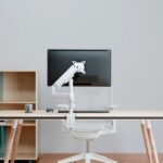 Aisens Eco Supporto da tavolo con braccio articolato per monitor 17"-32" - Supporta fino a 9 kg - Gestione dei cavi - VESA 100x100 mm - Contrappeso girevole e inclinabile - Bianco - immagine 4