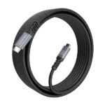 Aisens Cavo USB-C maschio - Supporta fino a 100W - Lunghezza 5m - Velocità di trasferimento fino a 10Gbps - Risoluzione 8K - Alluminio - Colore nero - immagine 2