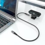 Cavo USB-C maschio Aisens - Supporta fino a 240 W - Lunghezza 1 m - Velocità di trasferimento fino a 40 Gbps - Risoluzione 8K - Alluminio - Colore nero - immagine 4