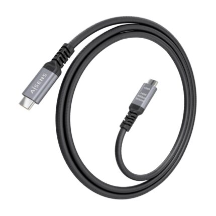 5 m - Velocità di trasferimento fino a 40 Gbps - Risoluzione 8K - Alluminio - Nero - Colore nero