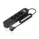 Ciabatta elettrica Aisens con 3 prese Schuko - 2xUSB-C - 2xUSB-A - Cavo da 1