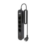 Striscia elettrica Aisens con 4 prese Schuko - 2xUSB-C - 2xUSB-A - Cavo da 1,4 m - Interruttore con indicatore LED - Consegna di energia - Qualcomm 3.0 - Colore nero - immagine 3