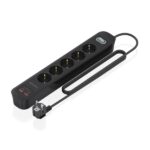 Striscia elettrica Aisens con 5 prese Schuko - 2xUSB-C - 2xUSB-A - Cavo da 1