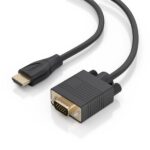 Cavo convertitore Aisens da HDMI a SVGA - Lunghezza 2 m - HDMI maschio - HDB15 maschio - Supporta risoluzioni fino a 1080P - Plug and Play - Colore nero - immagine 3