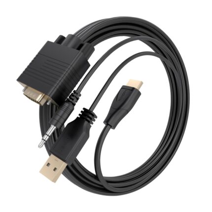 5 m - HDMI maschio - HDB15 maschio - Jack 3