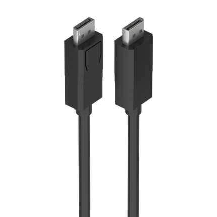 Cavo Aisens Displayport 1.4 Maschio - 8K @ 60Hz - Lunghezza 1 m - Tecnologia MST - Conduttore CCS - Colore nero