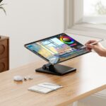 Aisens Eco Desktop Monitor Mount 10"-27" - Supporta fino a 6,5 kg - Inclinabile - Include accessori - VESA 100x100 mm - Acciaio resistente - Colore nero - immagine 4