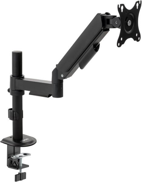 Tooq Supporto da tavolo per monitor con braccio articolato 17"-32" - Supporta fino a 9 kg - Gestione dei cavi - VESA 100x100 mm - Girevole e inclinabile - Nero Tooq Supporto da tavolo per monitor con braccio articolato 17"-32" - Supporta fino a 9 kg - Gestione dei cavi - VESA 100x100 mm - Girevole e inclinabile - Nero