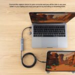 Acquisizione video Nanocable - Adattatore HDMI 4K femmina - USB-C maschio - USB-A - Multisistema - Colore grigio scuro - immagine 5
