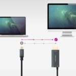 Cavo adattatore da USB-C a HDMI di Nanocable - Lunghezza 1,8 m - Risoluzione 8K - Alloggiamento in alluminio metallico - 195x230x20 mm - Colore grigio scuro - immagine 5