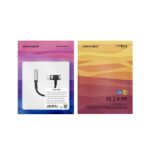 Cavo adattatore audio da USB-C a jack da 3,5 mm Nanocable - Lunghezza 10 cm - Femmina USB-C aggiuntiva per la ricarica simultanea - Colore nero e grigio - immagine 5