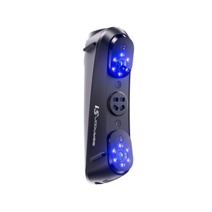 Scanner 3D Creality Sermoon S1 - 1 laser principale + 7 laser blu paralleli + 34 laser blu incrociati + laser NIR per una cattura dei dettagli superiore - Velocità fino a 90 fps - Precisione fino a 0