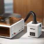 Depuratore di fumo da tavolo Creality Falcon - Precisione di filtrazione fino a 0,03 μm - 180 W e tre velocità - Meno di 55 dB - Involucro metallico a tenuta d'aria - immagine 4