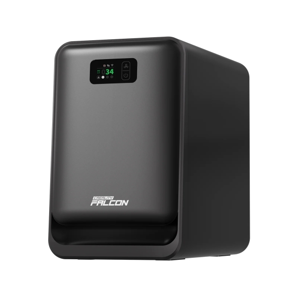 Purificatore di fumo da tavolo Creality Falcon AP1 - Flusso d'aria a 360° - Efficienza del 99% - Filtri a lunga durata - Monitoraggio in tempo reale - Meno di 57 dB