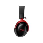 Cuffie da gioco wireless HyperX Cloud III S - Controller da 53 mm - Wireless 2.4Ghz / Bluethooth - Microfono - Multipiattaforma - Nero/Rosso - Colore nero/rosso - immagine 2