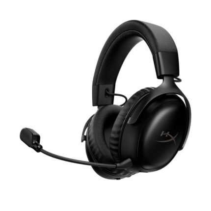 Cuffie da gioco senza fili HyperX Cloud III S - Controller da 53 mm - Wireless 2.4Ghz / Bluethooth - Microfono - Multipiattaforma - Nero - Nero