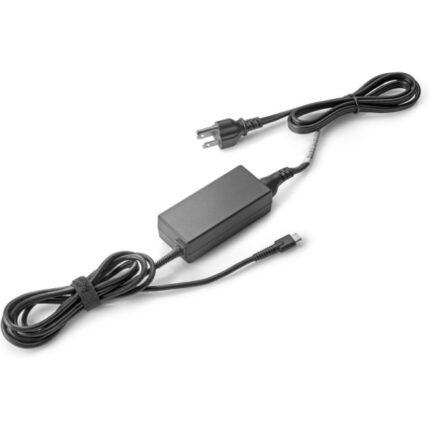 Adattatore di alimentazione HP 45W USB-C LC - Caricabatterie USB-C da 45W con ricarica rapida HP - Compatibile con i notebook HP dotati di USB-C - Design compatto e leggero - Cavo da 1